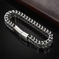 Stainless Steel Men'S Braided Bracelet