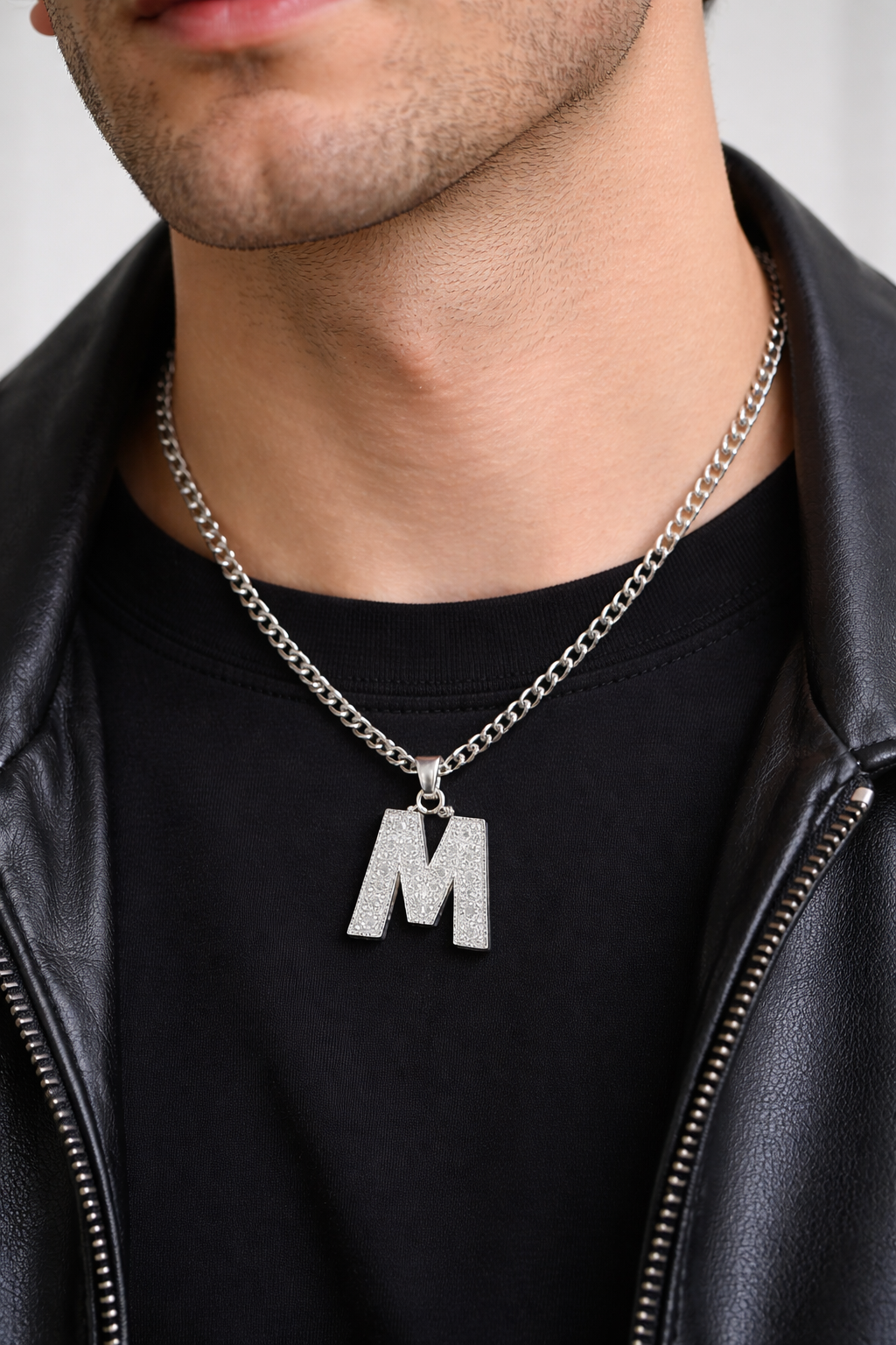 Iced Letter Necklace ❄️