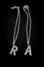 Iced Letter Necklace ❄️