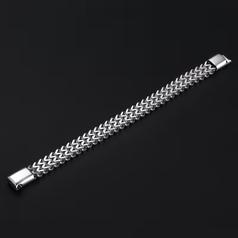 Stainless Steel Men'S Braided Bracelet